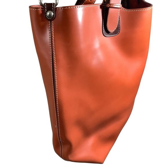 Nardelli Brown Genuine Leather Tote Bag - Picture 7 of 16